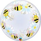 Balao 24 deco bubble pc1 abelhinha e margarida 15733 - Qualatex