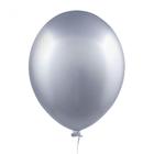 Balão 5 Alumínio Natural 25 Uni - HAPPY DAY
