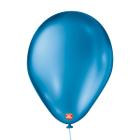 Balão Bexiga Azul Cintilante N 7 C/50 Unid São Roque