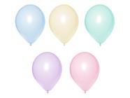 Balão Bexiga Candy Color Sortido Cor Pastel Número 5 Polegadas Pequeno Para Festas 50 Unidades