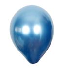 Balão Bexiga Metalizado Grande N16 com 10 un Cromado Cores 40 cm Alumínio Redondo Latex Rose Gold Várias Platino Número