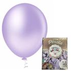 Balão Bexiga Pérola Candy Várias Cores N 9" Com 25 Unidades