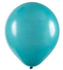 Balão Bexiga Redondo N9 Azul Turquesa 50un - Art Latex