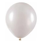 Balão Branco de Látex Metalizado - 9 Polegadas - 50 Unidades - Art-Latex