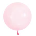 Balão Bubble Transparente Rosa 24" 60cm