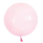 Balão Bubble Transparente Rosa 24" 60cm - Mundo Bizarro