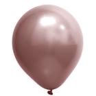 Balão Cromado Metalizado Rose Gold nº9 23cm - 25 Unidades - Art-Latex