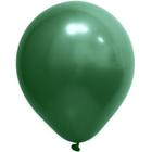 Balão Cromado Metalizado Verde nº12 30cm - 24 Unidades - Art-Latex