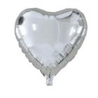 Balão de Coração Metalizado 40CM - PartiuFesta