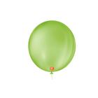 Balão de Festa Látex Liso 9''23cm Redondo - Verde Lima - 50 unidades - Balões São Roque - Rizzo