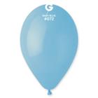 Balão de Festa Látex Liso - Baby Blue (Azul Bebê) 072 - Gemar - Rizzo