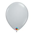 Balão de Festa Látex Liso Sólido - Gray (Cinza) - Qualatex - Rizzo