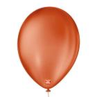 Balão de Festa Látex Liso - Terracota - Balões São Roque - Rizzo