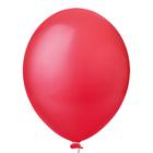 Balão de Festa Redondo Vermelho nº9 23cm - 50 Un - Happy Day
