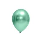Balão De Festa Verde Cromado 12 Pol Pc 25un Festball 420914