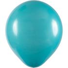 Balão de Látex Azul Turquesa - 16 Polegadas - 12 Unidades - Art-Latex