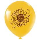 Balão Decorado Girassol nº11 28cm - 25 Un