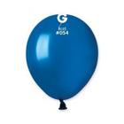 Balão Látex Azul Escuro Metallic 5 Pol Pc 100un Gemar 055412