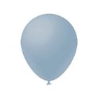 Balão Liso Azul Acinzentado Festball 50 Uni Tamanho 8 - Inspire Sua Festa