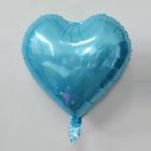 Balão Metalizado 10 POL Coração 25CM - Ponto das festas