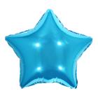 Balão Metalizado Estrela Azul 18'' Decoração Festas Evento