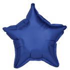 Balão Metalizado Festas Estrela Azul Escuro 45 cm para Decoração de Festas Aniversário e Eventos Un
