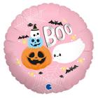 Balão Metalizado Halloween Boo - 18” (46 cm) - GRABO