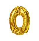 Balão Metalizado Numeral Dourado 40 Polegadas Golden Festa
