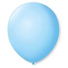 Balão n7 50 un azul baby São Roque
