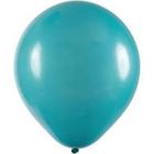 Balão Nº 9 Liso Azul Turquesa 50 UNid.