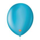 Balão Profissional Premium - Azul Topázio - 11" 28cm - 15 unidades - Balões São Roque