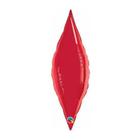 Balão Qualatex 13" - Taper - Vermelho Rubi Metalizado Liso - 1 Un