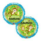 Balão Qualatex 18" - Redondo - It'S Your Birthday-Go Bananas! - 1 Un