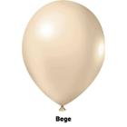 BALÃO REDONDO LISO- ART-LATEX Nº 05 - BEGE - Pacote com 50 unidades