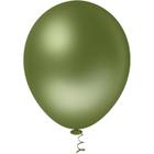 Balão Redondo N050 Verde Militar PCT com 50