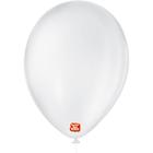 Balão Redondo N09 Branco Polar Pacote com 50 Unidades - Sao Roque