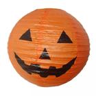 Balão Sanfonado Abóbora Halloween 30cm Decorativo YDH