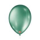 Balão São Roque Cintilante Nº 9 Verde com 25 Unidades