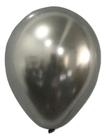 Balão São Roque Metalizado N9 C/25un Prata