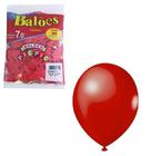 Balão Vermelho 7'' Com 50 Unidades - OEM