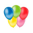Balão Zerinho de Látex Cores Sortidas - 100 Unidades - Aluá Festas