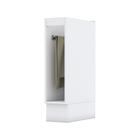 Balcão 20cm Porta Toalha Americana Henn - Branco Fosco