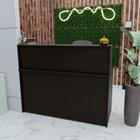 Balcão Atendimento Recepção Consultório 120x60cm