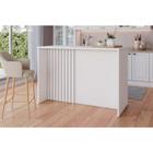 Balcão de Cozinha Modulado Gourmet Americana Branco - Henn