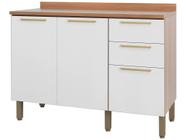 Balcão de Cozinha Telasul 2 Portas 3 Gavetas Sálvia