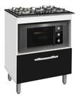 Balcao Gabinete P/ Cooktop 05 Bocas E P/ Forno Bur Cores Bpm