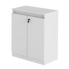 Balcão Para Escritório 2 Portas ME4149 Branco - Tecno Mobili