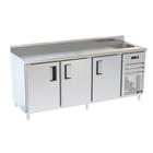 Balcão Refrigerados Venâncio 200cm Linha Prime Inox Borda Espelhada com Cuba 127V PCFRH20-39351