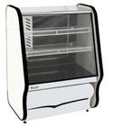 Balcão Vitrine Refrigerada Preto  para Tortas Linha Toop BTT 125 Ormifrio