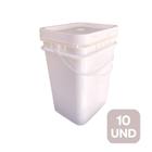 Balde 20L Para Argamassa 10 Und - Nastripack